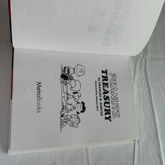 Peanuts Treasury Hardcover by Charles M. Schulz Coffee Table Book w/ Dust Cover - Picture 7 of 11